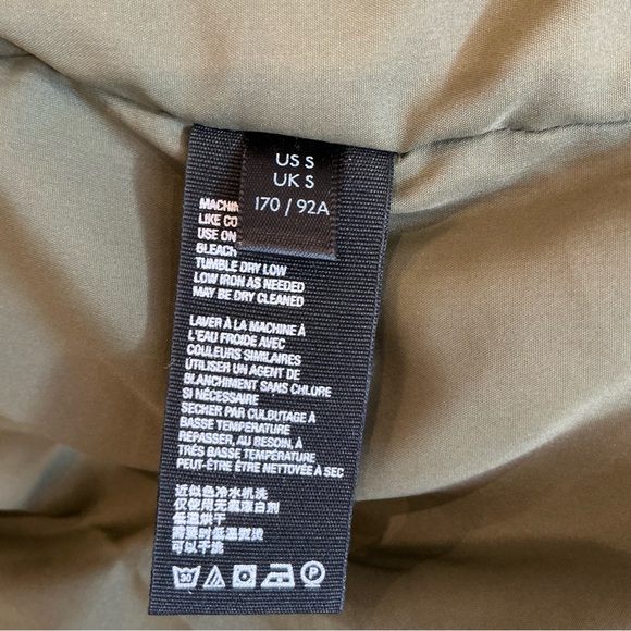 Free People Weekender Puffer Jacket in Olive Green Size S/P - Picture 10 of 11